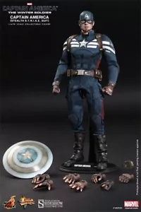 Hot Toys MMS242 Captain America 2 Stealth STRIKE Suit 12" 1/6 Scale Figure - Picture 1 of 12