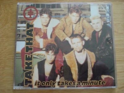 Take That - It only takes a minute - 4 Track Maxi CD 1992 - RCA 74321 10618 2 - Bild 1 von 4