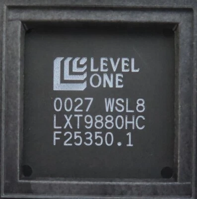 Intel / Level One  LXT9880HC , HBLXT9880HC, Ethernet Transceiver, PQFP-208 - Image 1 of 2