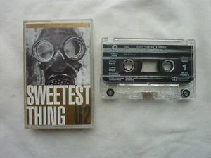 U2 Sweetest Thing 2 track UK cassette single cassingle - Picture 1 of 3