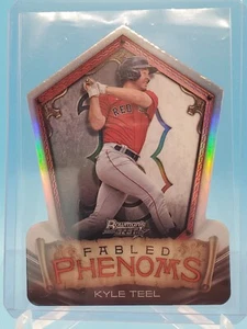2024 Bowmans Best Kyle Teel Fabled Phenoms Mini Diamond DieCut #FP-14 Red Sox - Picture 1 of 2