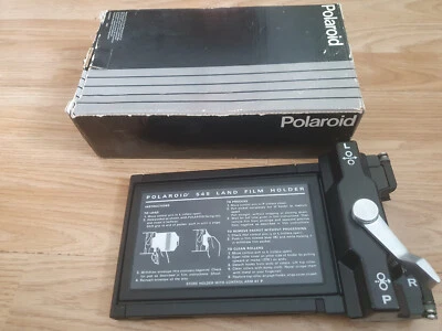 Polaroid 4x5 Land Film Holder 9x12 in Original Box Film Back for Large Format - Image 1 of 4