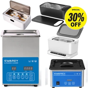 Professional 0.5-6L Ultrasonic Cleaner Jewellery Coins Cleaning Machine Basket - Picture 1 of 39