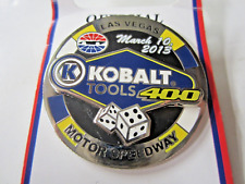 NASCAR 2013 KOBALT TOOLS 400 March 10th Las Vegas NV Racing Event Stacked Pin