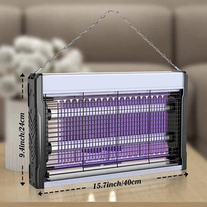Bug Zapper 3200V Electronic Mosquito Zapper for Outdoor and Indoor Waterproof US - Picture 1 of 9