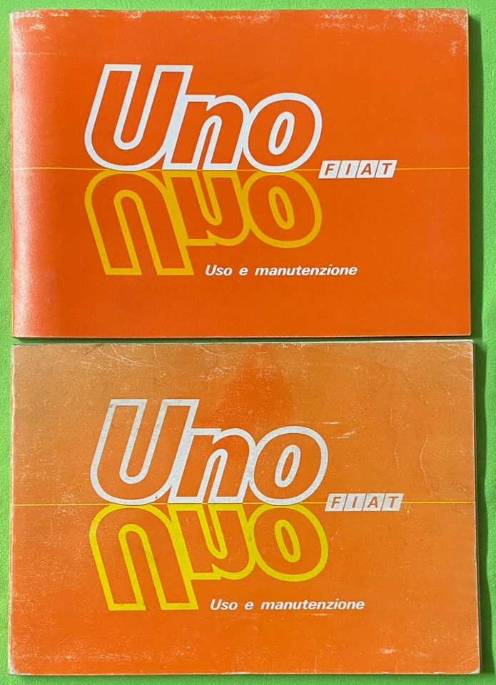 FIAT Uno  Anno 1987 Libretto Uso e Manutenzione ORIGINALE - Immagine 1 di 1