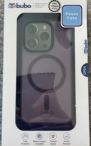 Purple Durable Case for iPhone 14 Pro - Ultra Slim Hard Case - Photo 1 sur 2