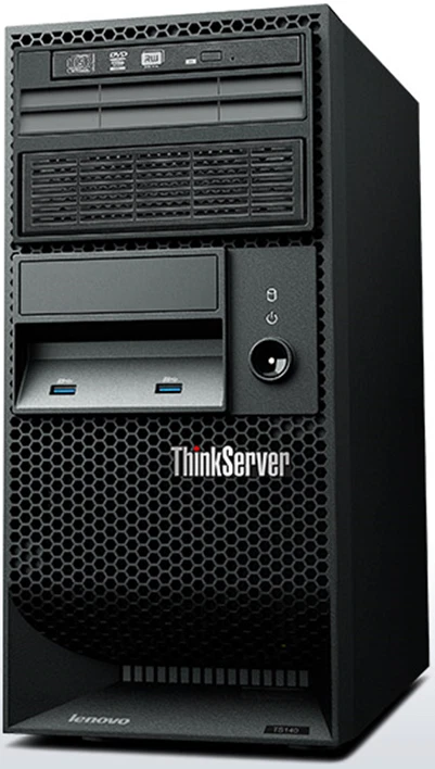 Lenovo THINKSERVER TS140 i3-4330 3.50GHz 32GB 8x4 RAM 240GB SSD 3x 2TB HDD no OS - Image 1 of 1