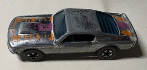 Redline Hot Wheels 1975 Chrome Orange/Magenta Mustang #9203 Hong Kong - Bild 1 von 7