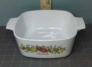 Vtg Corning Ware L’Echalote Casserole Dish Spice of Life A-1 1/2-B 1.5L No Lid - Picture 1 of 5