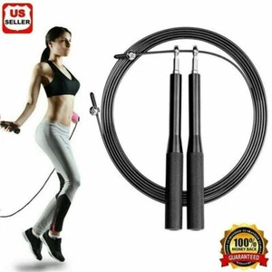 Jump Rope Crossfit Boxing Weighted Adult Ball Bearing Beaded Fitness Gym Speed - Picture 1 of 9