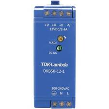 TDK-Lambda DRB50-12-1 Alimentatore per guida DIN 12 V/DC 4.2 A 50.4 W Num.