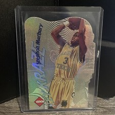 1996 Collector's Edge Rage Key Kraze Die-Cut /3100 Stephon Marbury #12 Rookie RC