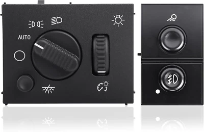 Headlight Switch & Fog Light Switch Button for 03-07 Chevy Silverado GMC Sierra - Image 1 of 4