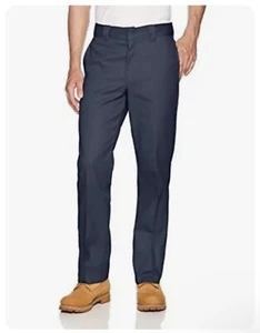 Dickies 874 Flex gerade Bein Arbeitshose Herren Größe 32 marineblau robust brandneu - Bild 1 von 10