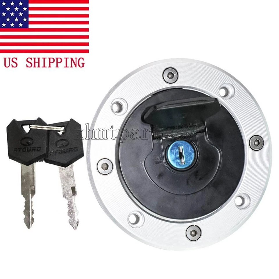 Fuel Gas Cap Cover Lock Keys For Suzuki Marauder 800 VZ800 1997-2004 98 99 01 02 - Imagem 1 de 4