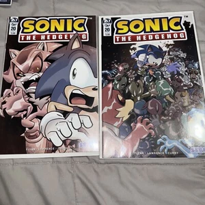 SONIC The HEDGEHOG Comic Book IDW #20 A B Cover August 2019 Bagged & Boarded Lot - Picture 1 of 2