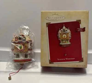 Hallmark Keepsake Ornament2004 Ticktock Workshop Movement Sound and Light - Picture 1 of 5