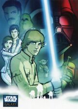 2015 Topps Star Wars Celebration Empire Strikes Back Illustrated Promo Set 14