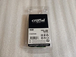 CT16G4SFRA266 CRUCIAL 16GB DDR4 2666 SODIMM PC4-21300 1.2V 260-PIN - Afbeelding 1 van 3