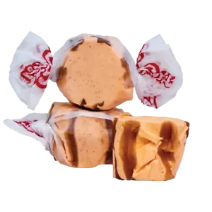 PUMPKIN PIE Salzwasser Taffy Süßigkeiten ~ TAFFY TOWN ~ 2 PFUND BEUTEL - KOSTENLOSER VERSAND - Bild 1 von 2