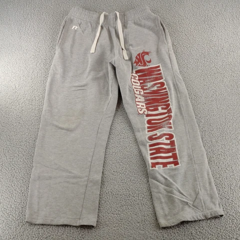 Russell Sweatpants Mens Medium Washington State University Loungewear Drawstring Cover