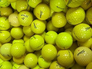 40 A GRADE YELLOW TITLEIST DT TRUSOFT \ SO-LO \ TOUR S LAKE GOLF BALLS - Picture 1 of 1