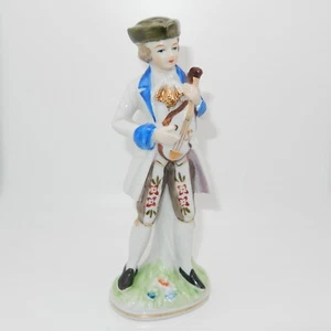 Vintage Porcelain Figurine / 18th Century Man / 6.75" Tall / Marked / Beautiful! - Picture 1 of 6