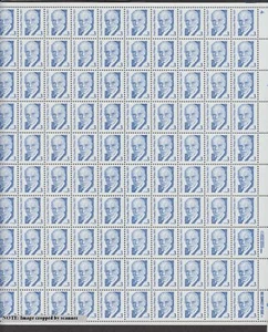 1994 Paul Dudley White MD Sc 2170 MNH 3c sheet untagged shiny gum plate 4 UR - Picture 1 of 1