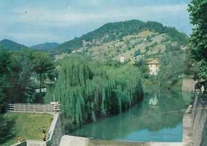 22-14A) PALAZZUOLO SUL SENIO LAGHETTO FIUME ANIMATA PESCATORI FIRENZE - Picture 1 of 2