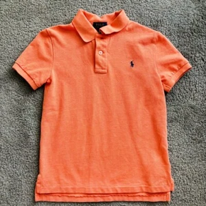 EUC Boys Youth Ralph Lauren Polo Shirt Navy Pony | Size 7 - Picture 1 of 7
