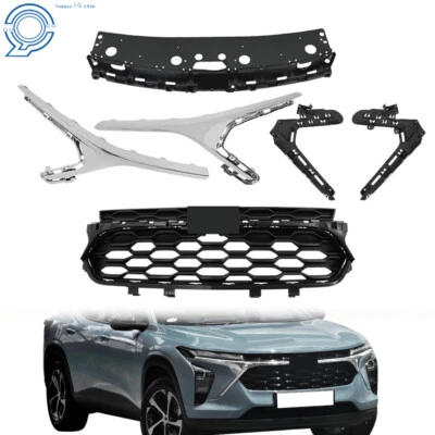Fit For Chevrolet Trax 2023-24 Front Bumper Grill Grille Chrome Frame Assembly Foto 1 de 4