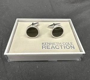 Gemelos Kenneth Cole REACTION, tono plateado - Imagen 1 de 5