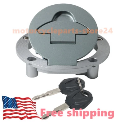 Gas Fuel Tank Cap Key Set for Triumph Sprint 1993-98/ Speed Triple Carbs 94-2018 - Image 1 of 4