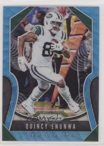 2019 Panini Prizm Blue Wave Prizm /199 Quincy Enunwa #27