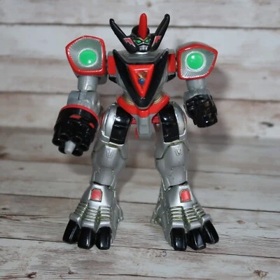 Power Rangers 2000 Time Force Quantasaurus Rex Megazord 5" Action Figure Q-Rex - Image 1 of 4