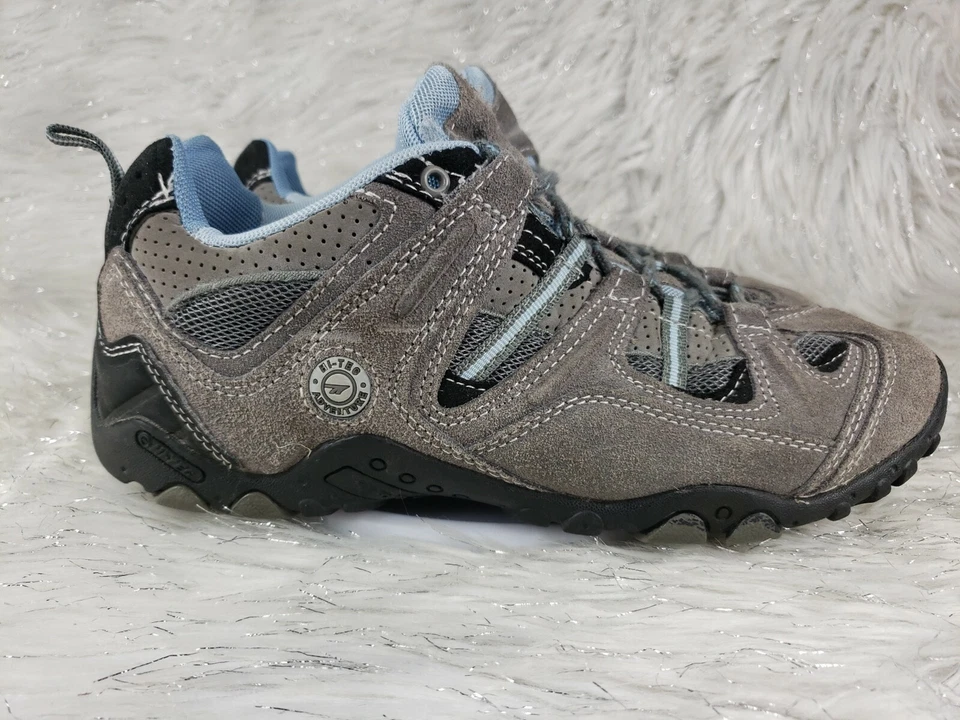 Hi Tec Tiago Suede Hiking Low-top Trail Lace Up Shoes Women Size US 9.5 / EUR 41 - Image 1 of 4