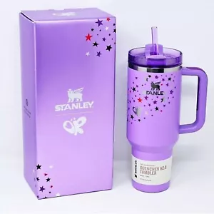 Olivia Rodrigo Stanley 40 Unzen Quencher H2O Flowstate Purple Tumbler Stars SR5 - Bild 1 von 6
