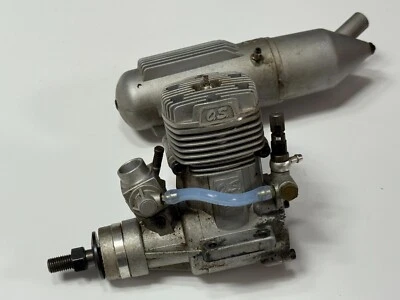 OS .61 61 FX Two Stroke RC Remote Control Airplane Nitro Airplane Engine - Image 1 of 2