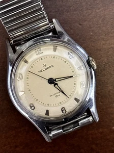 Helbros Invincible Men’s Watch Wind Up Swiss Running And keeping Time - Picture 1 of 8