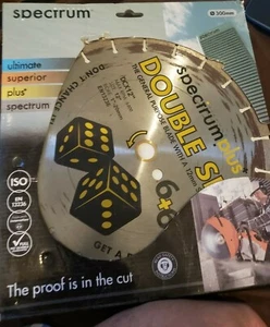 Spectrum DCX300/20 Double Six Diamond Blade 300mm x 20mm (12'' Blade) - Picture 1 of 3
