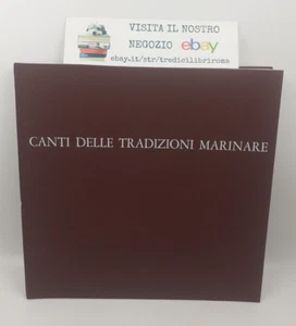 CANTI DELLE TRADIZIONI MARINARE - AA.VV.  - EDINDUSTRIA EDITORIALE - 1968 - Bild 1 von 9