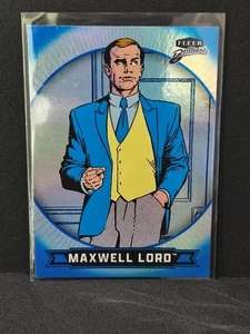 2025 Upper Deck Fleer Brilliants Superman BLUE FOIL PARALLEL #9 Maxwell Lord - Bild 1 von 1