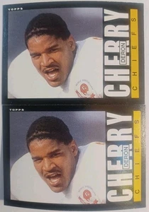 1985 TOPPS #274 KANSAS CITY CHIEFS DERON CHERRY [2] NM/MT 06177 - Picture 1 of 5