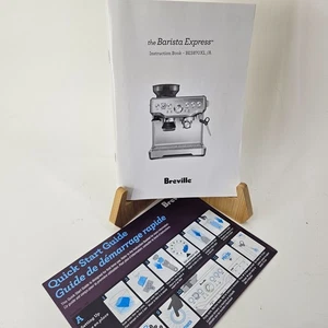 Breville BES870XL/A Barista Express Bedienungsanleitung mit Kurzanleitung - Bild 1 von 3