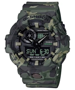 CASIO Watch G-SHOCK Camouflage GA-700CM-3A Men's Mode - Picture 1 of 2