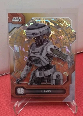 Topps Star Wars High Tek 2024 L3-37 /50 Gold Death Star Exterior #63 - Bild 1 von 2