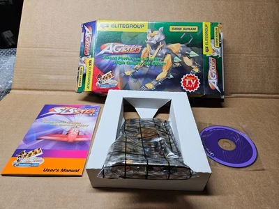 *NEW IN BOX* SiS 315 64MB SDRAM 265-Bit AGP 4x VGA Graphics Card w/ CD & Manual - Image 1 of 3