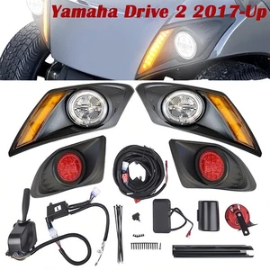 LED Street Legal Head Tail Light Kit For YAMAHA Drive2 2017-up Gas & Electric - Bild 1 von 12