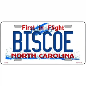 Biscoe North Carolina Blechschild - Bild 1 von 1